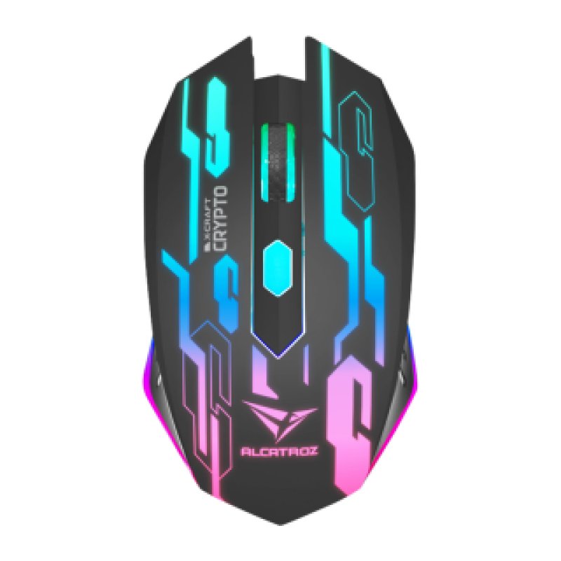 MOUSE ALCATROZ XCRAFT CRYPTO ALAMBRICO
