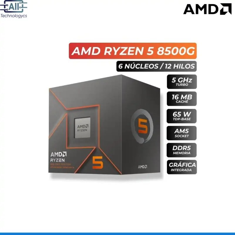 PROCESADOR RYZEN 5 8500G