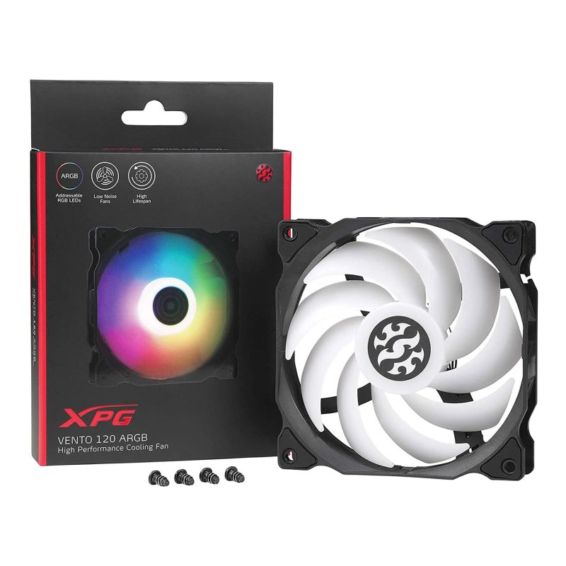FAN XPG 120MM VENTO 120 ARGB WHITE