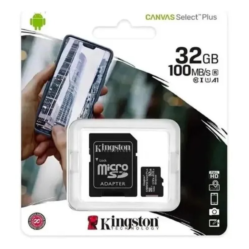 MEMORIA MICRO SD KINGSTON CENVAS 32GB