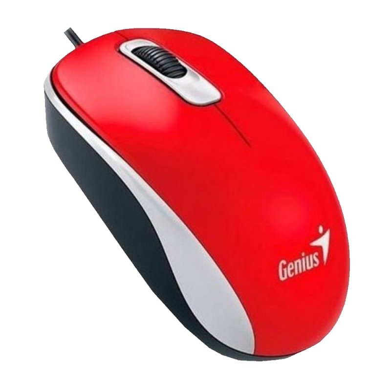 MOUSE GENIUS ALAMBRICO DX 110 RED
