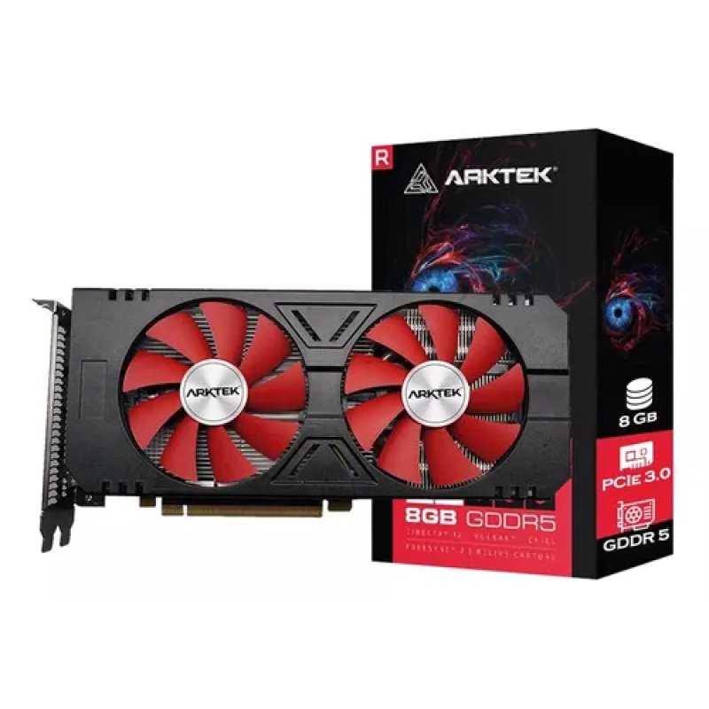 TARJETA GRAFICA AMD ARTEK RX580 8GB